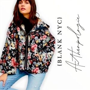 Anthropologie BlankNYC Windbreaker Jacket Oversized Small